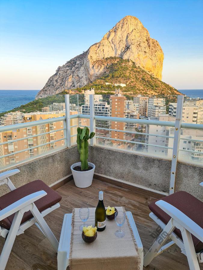 A008 - Ático nuevo con las mejores vistas de Calpe Exterior foto