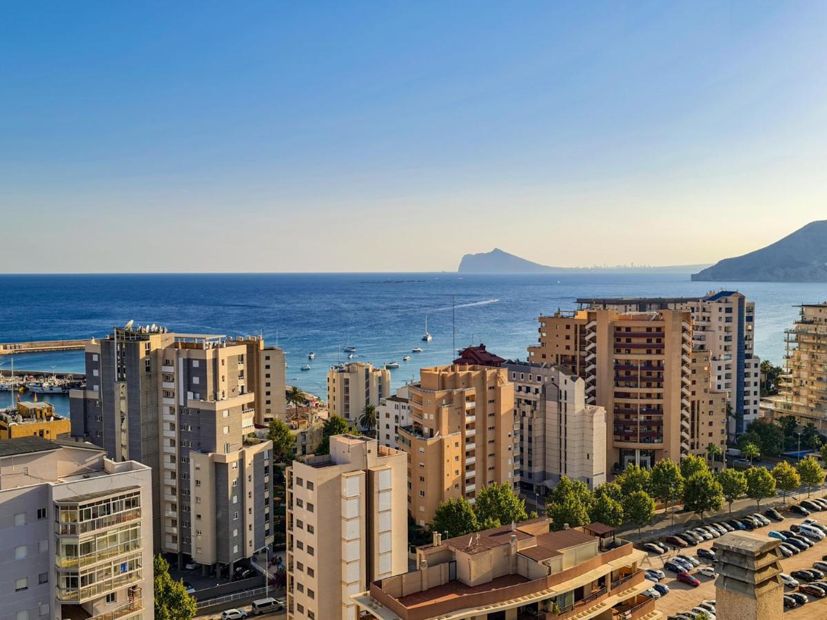 A008 - Ático nuevo con las mejores vistas de Calpe Exterior foto