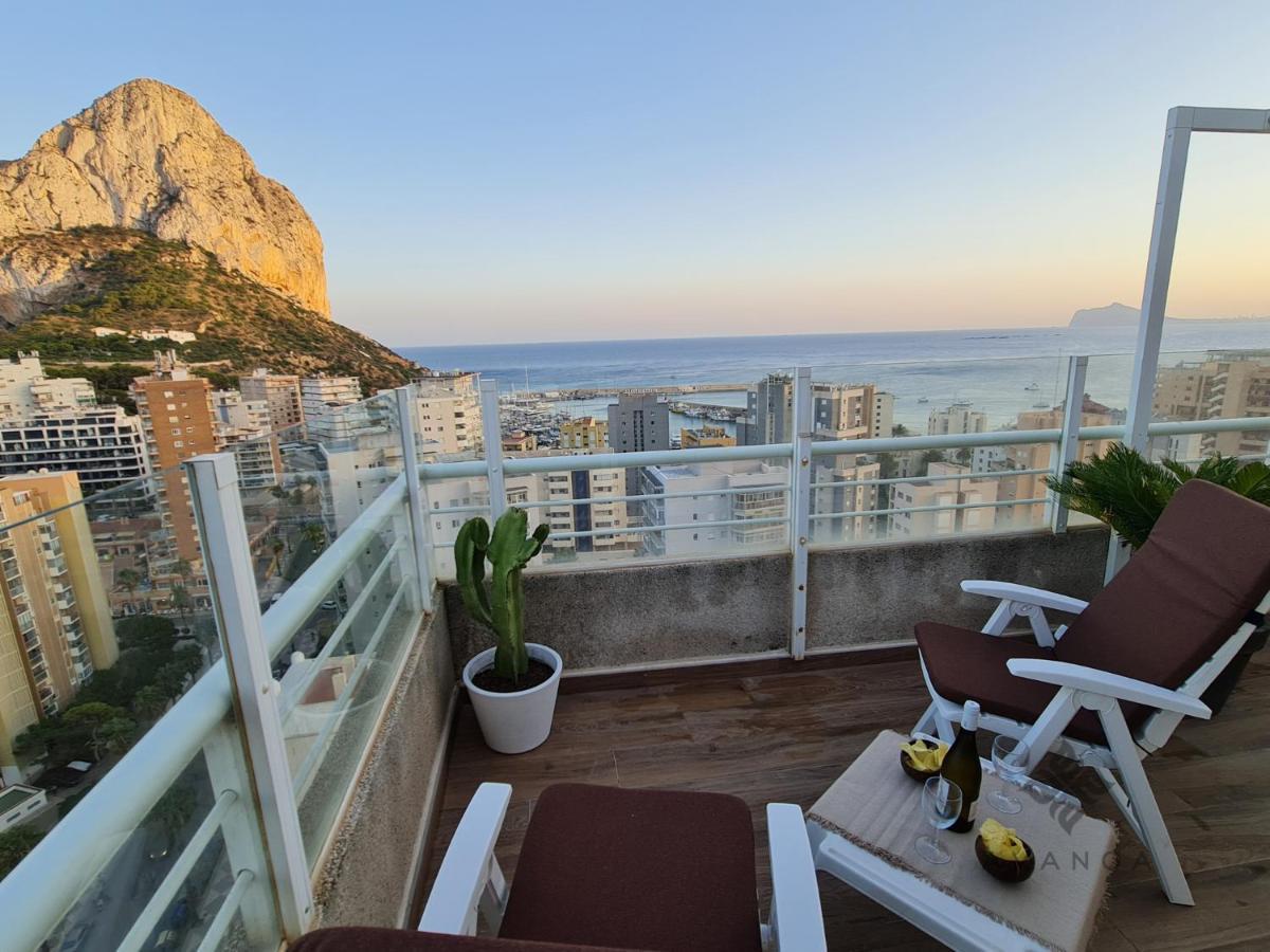 A008 - Ático nuevo con las mejores vistas de Calpe Exterior foto